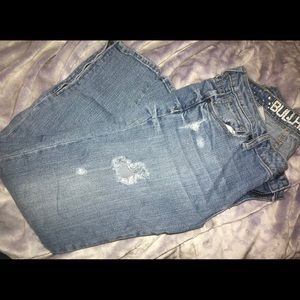 Distressed Mom Jeans